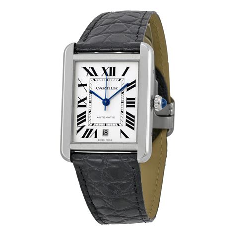 cheapest cartier watch men|cartier men's automatic watches.